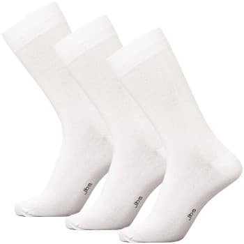 Jbs JBS Strømper 3P Socks Hvit Str 40/47 Herre