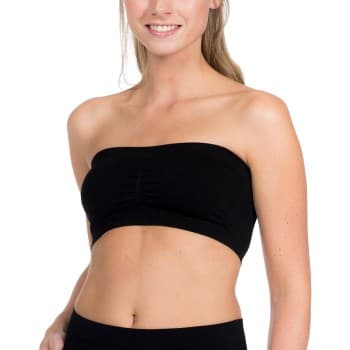 Magic Magic BH Bandeau Push Up Bra Svart nylon X-Large Dame