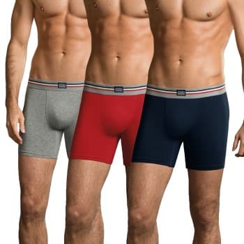 Jockey 3P Cotton Stretch Boxer Trunk Ubestemt Farge bomull XX-Large Herre