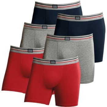 Jockey Jockey 6P Cotton Stretch Boxer Trunk Ubestemt Farge bomull XX-Large Herre
