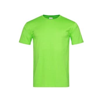 Stedman Classic-T Fitted For Men Grønn bomull XX-Large Herre