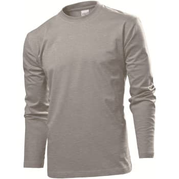 Stedman Stedman Comfort-T Long Sleeve Grå bomull 3XL Herre