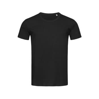 Stedman Ben (Crew Neck) For Men Svart ringspunnet bomull 3XL Herre