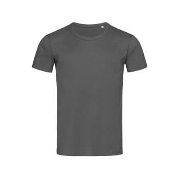 Stedman Ben (Crew Neck) For Men Mørkgrå ringspunnet bomull XX-Large Herre