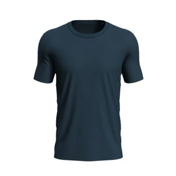 Stedman Morgan Crew Neck Marine ringspunnet bomull XX-Large Herre