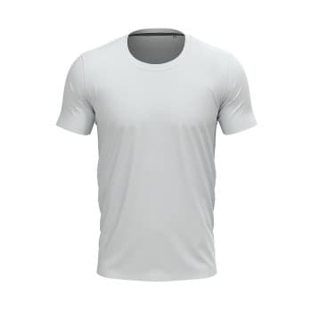Stedman Clive Crew Neck Hvit ringspunnet bomull 3XL Herre