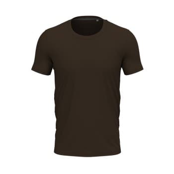 Stedman Clive Crew Neck Mørkbrun ringspunnet bomull XX-Large Herre