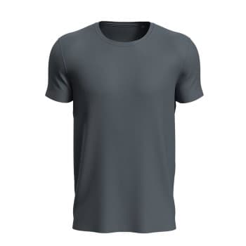 Stedman Active Sports-T For Men Mørkgrå polyester 3XL Herre