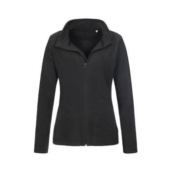 Stedman Stedman Active Fleece Jacket For Women Svart polyester X-Small Dame