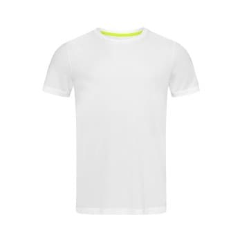 Stedman Active 140 Crew Neck Hvit polyester XX-Large Herre