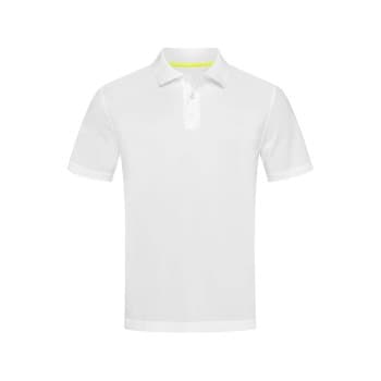 Stedman Active 140 Polo Hvit polyester XX-Large Herre