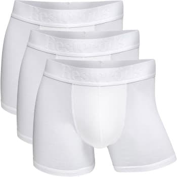 Resteröds Resteröds 3P Gunnar Bamboo Hvit X-Large Herre