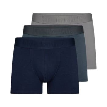 Resteröds Resteröds 3P Gunnar Bamboo Blå/Grå X-Large Herre