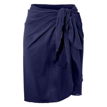 Damella Greta Basic Mesh Sarong Marine One Size Dame