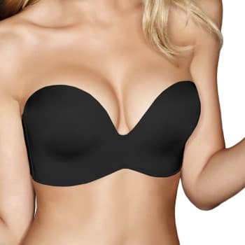 Wonderbra Wonderbra BH Ultimate Silhouette Micro Strapless Svart C 90 Dame