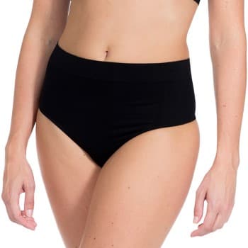 Magic Truser Comfort Thong Svart nylon XX-Large Dame