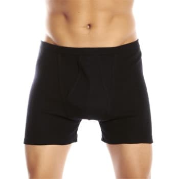 Jbs JBS Basic Fly Boxer Svart bomull 3XL Herre