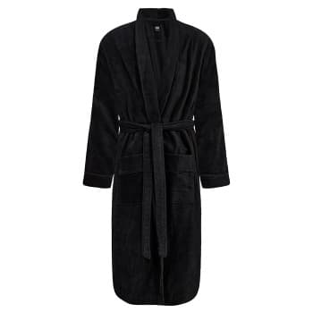 Jbs JBS Bath Robe Svart bomull 5XL Herre