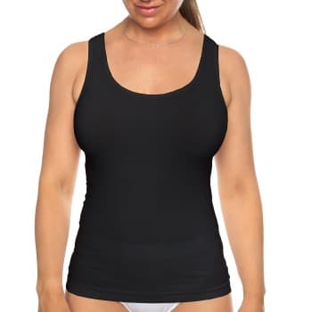 Missya Lucia Top Wide Strap Svart polyamid Large Dame