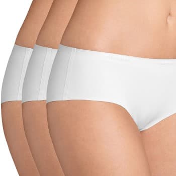 Sloggi Sloggi Truser 3P Invisible Supreme Hipster 0003 Hvit 42 Dame