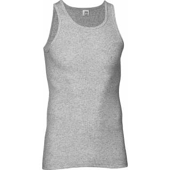 Jbs JBS Classic Singlet Grå bomull XX-Large Herre