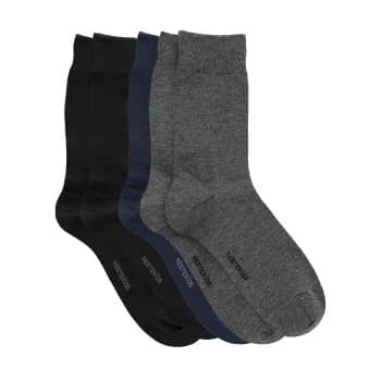 Resteröds Resteröds Strømper 5P Bamboo Socks Svart/Grå Str 40/45 Herre