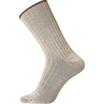 Egtved Egtved Strømper Wool No Elastic Rib Socks Beige Str 45/48
