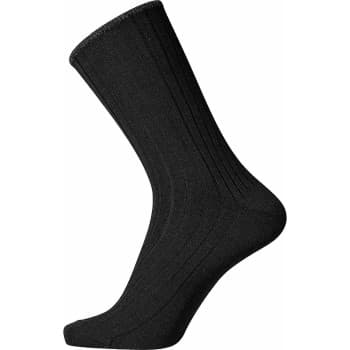 Egtved Egtved Strømper Wool No Elastic Rib Socks Svart Str 36/41