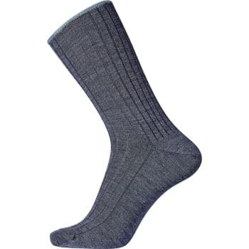 Egtved Egtved Strømper Wool No Elastic Rib Socks Blå Str 45/48