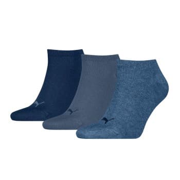 Puma Puma Strømper 3P Sneaker Socks Jeansblå Str 47/49