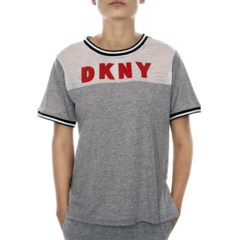 Dkny DKNY Spell It Out SS Tee Grå Small Dame