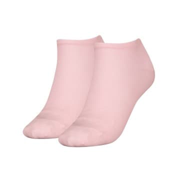 Tommy Hilfiger Strømper 2P Women Sneaker Sock Lysrosa Str 39/42 Dame