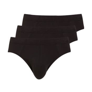Jockey Jockey 3P Cotton Plus Brief Svart XX-Large Herre