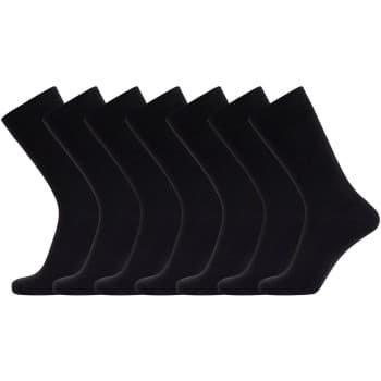 Jbs JBS Strømper 7P Bamboo Socks Svart Str 45/48