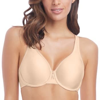Wacoal BH Basic Beauty Full Figure Underwire Bra Beige polyamid C 75 Dame