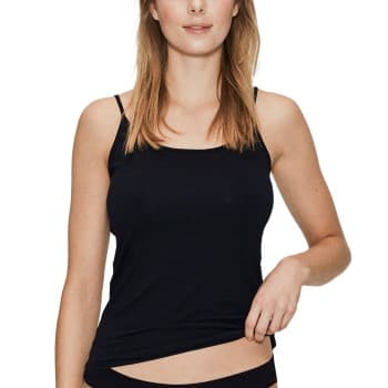 JBS of Denmark JBS of Denmark Organic Cotton Top Narrow Strap Svart økologisk bomull Small Dame