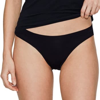 JBS of Denmark Truser Organic Cotton Tai Brief Svart økologisk bomull Large Dame