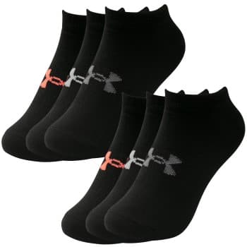 Under Armour Strømper 12P Essential No Show Socks Svart polyester Str 34/36 Dame