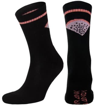 Frank Dandy Frank Dandy Strømper 3P Half Terry Sock Svart Mønster Str 41/46