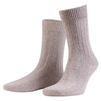 Amanda Christensen Amanda Christensen Strømper Supreme Wool Sock Gråmelerad Str 39/42