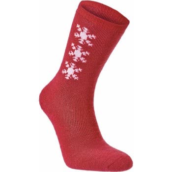 Seger Seger Strømper Lillen Junior Sock Rød ull Str 31/33 Barn