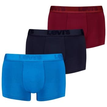 Levi's Levis 3P Premium Trunk Rød/Blå bomull Small Herre
