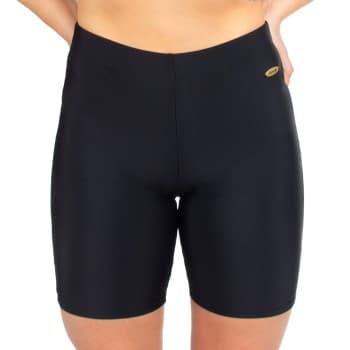 Damella Damella Meg Basic Long Bikini Boxer Svart 36 Dame