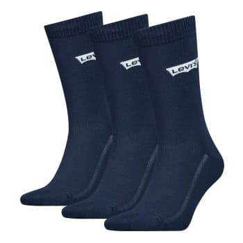 Levi's Levis Strømper 3P Base Regular Cut Sock Mørkblå Str 39/42