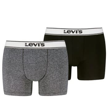 Levis 2P Base Vintage Boxer Svart bomull X-Large Herre