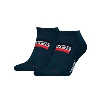 Levi's Levis Strømper 2P Sportswear Logo Low Cut Sock Marine Str 35/38