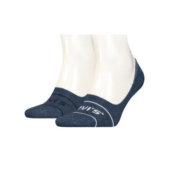 Levi's Levis Strømper 2P Sportswear Logo Seasonal Low Rise Sock Marine Str 39/42