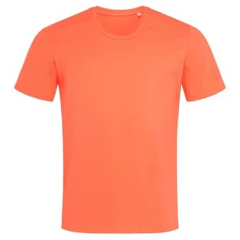 Stedman Clive Relaxed Men Crew Neck Aprikos ringspunnet bomull XX-Large Herre