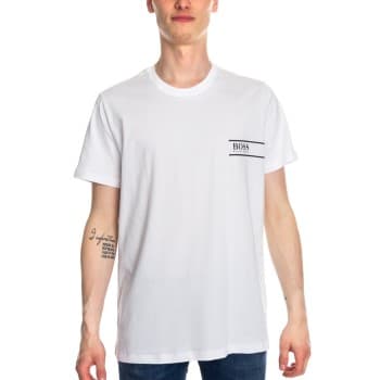 BOSS BOSS RN 24 Crew Neck T-shirt Hvit bomull Medium Herre
