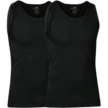 Jbs JBS 2P Bamboo Tank Top Svart Large Herre